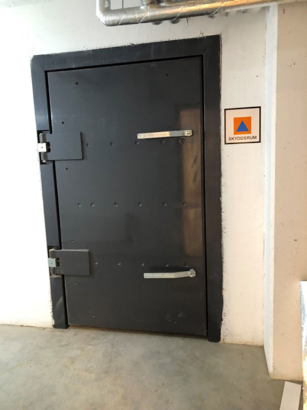 Stambyte genom skyddsrum