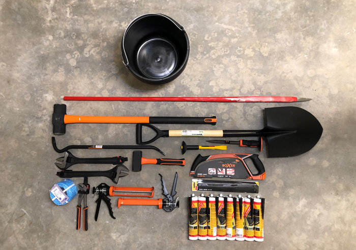 Certifierat material för ett tryggt och fungerande skyddsrum